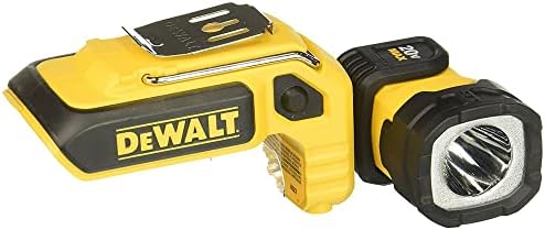 DEWALT 20V MAX LED Work Light, Magnetic, Freestanding and Clip-On, Bare Tool Only (DCL044)