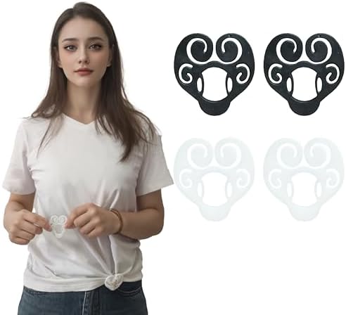 4pack Shirt Cinch Clip，Shirt Clips for Women Clothing，T Shirt Clip You Can Change The Shape of Clothes More Fashionable, Improve The Style of a Good Choice.