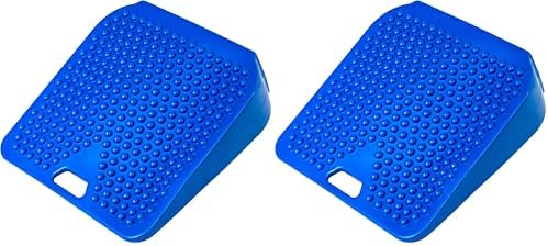 CanDo Sitting Wedge Active Seat Wobble Cushion for Posture, Back Pain, Stress Relief, Restlessness, and Anxiety - Child Size, 10" x 10" (Pack of 2)