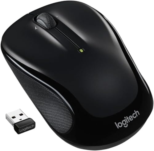 Logitech Wireless Mouse M325 BLACK (Renewed)