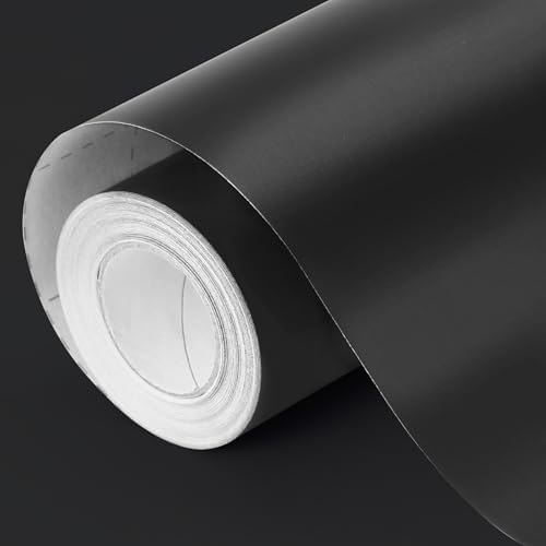 Donyang Black Wrapping Paper, 17inch x 33ft Solid Color Matte Metallic Wrapping Paper Roll, Gift Wrapping Paper for Birthday, Christmas, Wedding, Father's Day, Baby Shower, Graduation, Arts & Crafts