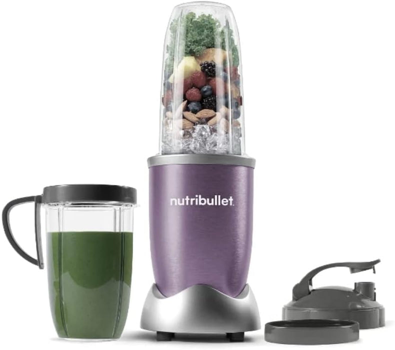 NutriBullet Pro 900 Watt Hi-Speed Blender/Mixer Twist and Blend 9-Piece Set (Lilac)