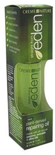 Creme of Nature Straight from Eden Plant Derived Repairing Oil, 1.8 Ounce