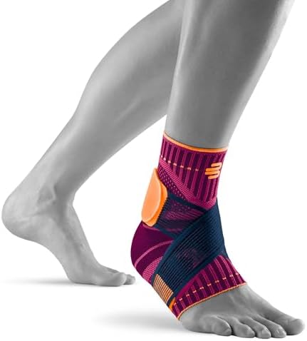 Bauerfeind Sports Ankle Support - Ankle Brace for Stabilization & Protection - Figure-8 Taping Strap - Targeted Compression - Lightweight & Durable