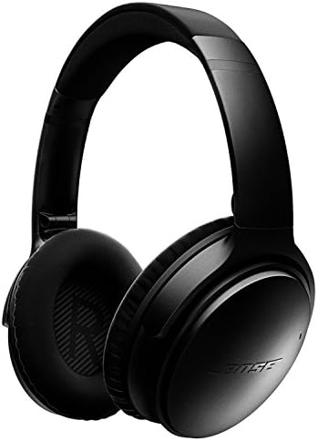 Bose QuietComfort 35 (Series I) Wireless Headphones, Noise Cancelling - Black (Renewed)
