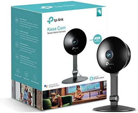 Kasa Cam by TP-Link – WiFi Camera for Home, Indoor Camera, Works with Alexa and Google (KC120) (Renewed)