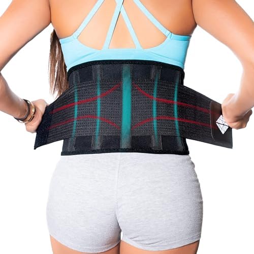 Adjustable Brace for Lower Back Pain Women Plus Size, Lumbar Brace Plus Size, Back Support Belt for Women & Big Men, Wrap for Tall Obese Oversized Overweight 3XL
