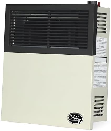 Ashley Hearth Products 11,000 BTU Direct Vent Liquid Propane Wall Mounted Heater with Piezo Lightning, Safety Pilot and Built In Regulator, Cream