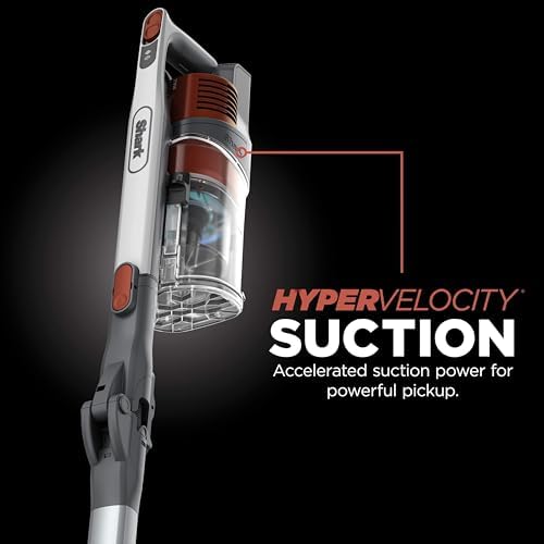 Shark Pet Pro Cordless Stick Vacuum with MultiFLEX, HEPA Filter, Lightweight, Powerful Suction, 40min Runtime, Removable Hand Vacuum, Includes Crevice Tool & Dusting Brush, UZ351H
