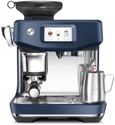 Breville Barista Touch Impress Espresso Machine BES881DBL, Damson Blue
