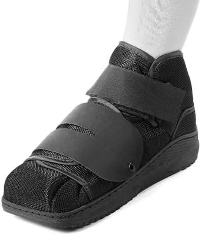 Closed Post Op Shoe Post Op Shoes Fracture Medical Walking Shoes for Men and Women-Post Surgery or Operation Foot Support Broken Foot or Toe Squared S