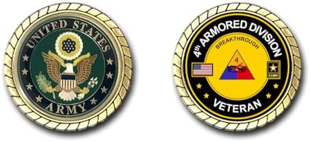 4th Armored Division Veteran Challenge Coin