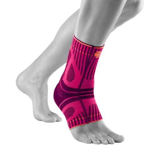Bauerfeind Sports Achilles Support - Relieves the achilles tendon while running, jumping, and moving - Pink, Small
