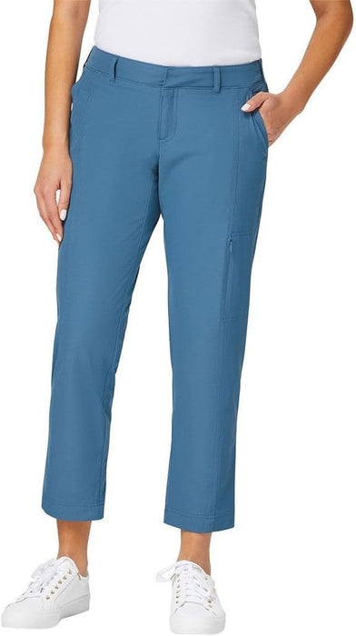 Kirkland Signature Womens Hiking Pants - Travel Pants Women (Blue, 6)