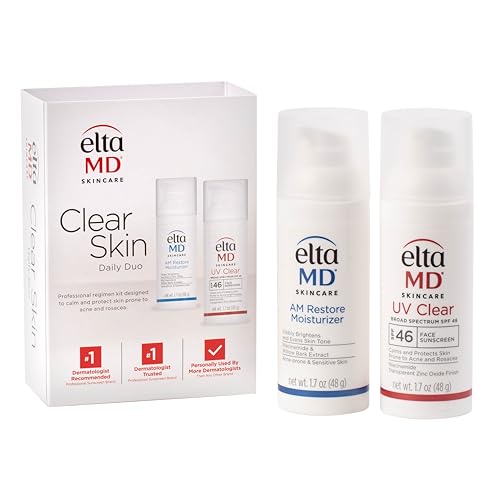 EltaMD AM Therapy Facial Moisturizer Lotion, Oil Free Face Moisturizer with Hyaluronic Acid, Hydrates and Moisturizes Skin, Lightweight Formula, Safe for Sensitive Skin