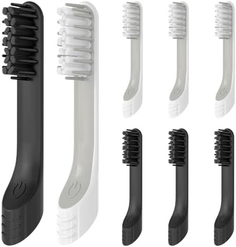 Toothbrush Replacement Heads Compatible with Similar Sonic Toothbrushes, SAREAL 8 Pack Replacement Heads Toothbrush Heads Refill for Quip