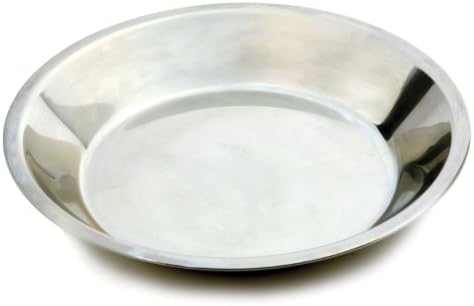 Norpro 3811 Stainless Steel Pie Pan, 9" x 1.5", 1 EA, As Shown