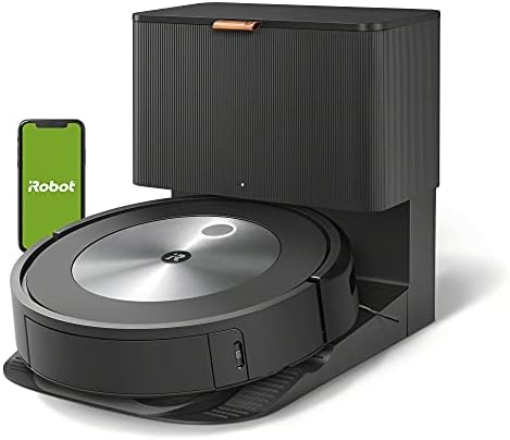 iRobot Roomba j6+ Self-Emptying Robot Vacuum – Identifies and Avoids Pet Waste & Cords, Empties Itself for Up to 60 Days, Smart Mapping, Compatible with Alexa, Ideal for Pet Hair