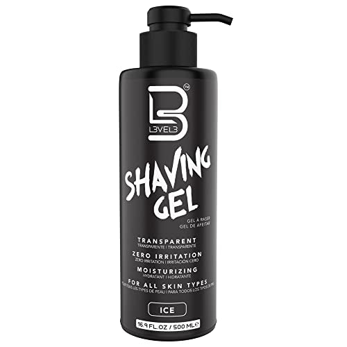 Level 3 Shaving Gel - Straight Razor Shave Gel - Non-Irritating - Refreshing Smell L3 - No Hot Towel Necessary - Level Three Razor Gel