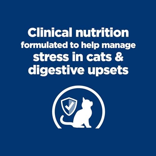 Hill's Prescription Diet Gastrointestinal Biome Digestive/Fiber Care with Chicken Dry Cat Food, Veterinary Diet, 4 lb. Bag