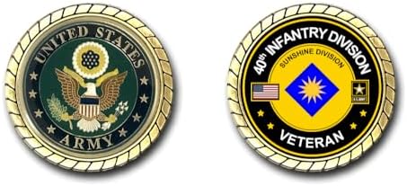 40th Infantry Division Veteran Challenge Coin