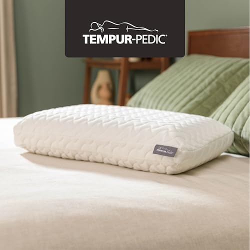 Tempur-Pedic TEMPUR-Cloud Pillow, Standard-2-Pack, Standard, White 2 Count