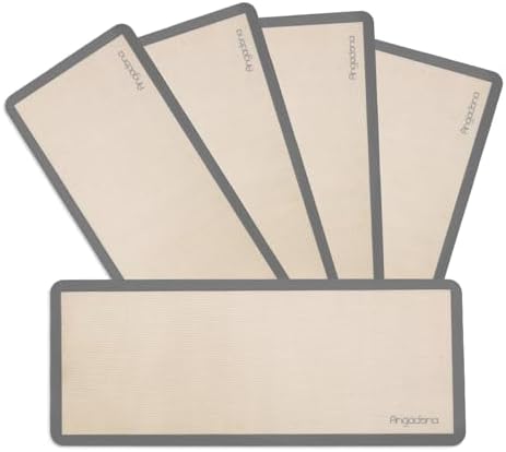 5 pcs Silicone Baking Mats For Harvest Right Freeze Dryer Medium Size Trays (Gray, M - Medium)