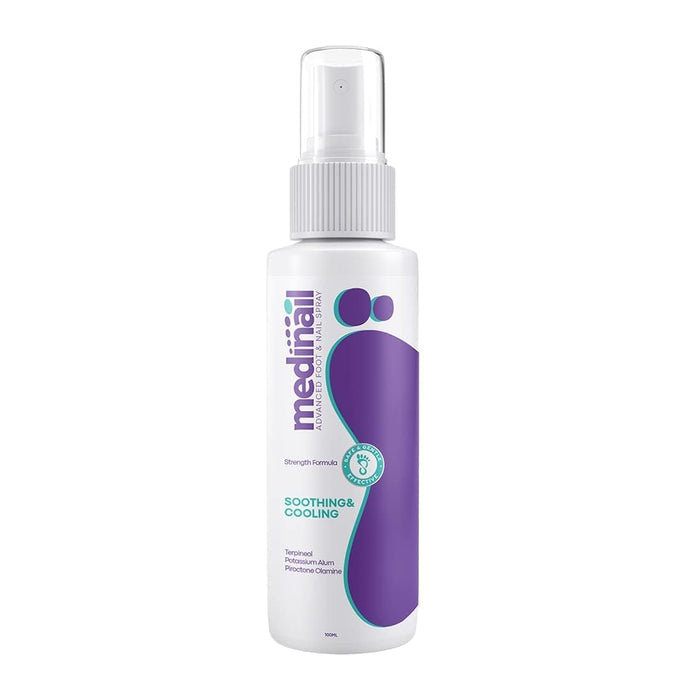 Medinail Nail Repair Spray - Advanced Foot and Nail Repair & Strengthener - Natural Nail Whitener for Yellow Nails - 3.38 Fl Oz (Pack of 1)