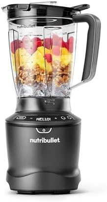 nutribullet SmartSense 5-speed, full-size blender, 1400 Watt- Gunmetal Gray