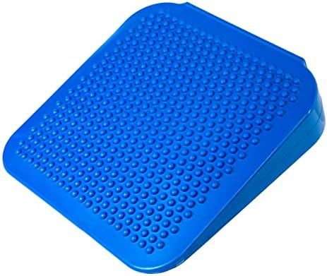 CanDo Sitting Wedge Active Seat Wobble Cushion for Posture, Back Pain, Stress Relief, Restlessness, and Anxiety - Adult Size, 14" x 14"