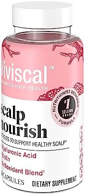 Viviscal Scalp Nourish Supplement, Blend of Nutrients for Scalp Health & Hair Follicles, Fortify Hair's Natural Beauty, Foundation for Healthy Hair Growth Vitamins, 30ct - 1 Month