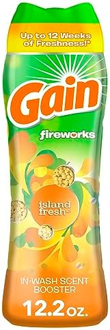 Gain Fireworks In-Wash Scent Booster, Island Fresh, 12.2 oz