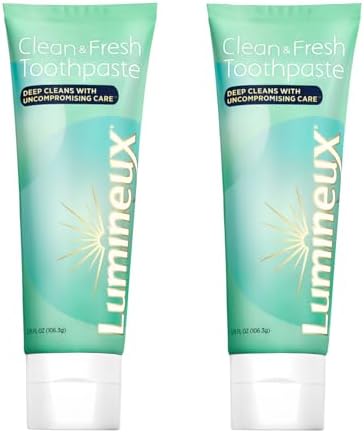 Lumineux Complete Care Toothpaste, 2 Pack, Fresh Breath in 14 Days - Fluoride Free, NO Alcohol, Artificial Colors, SLS Free, Dentist Formulated - 3.75 Oz