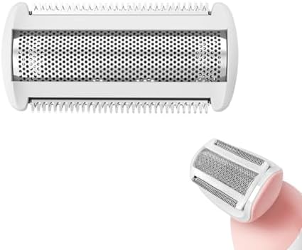 BRL130 BRL140 BRL126 Replacement Foil Head for Philips Women Trimmer Shaver BRL130 BRL140 BRL126/136/146 BRE620 640 650 630-1 Count White