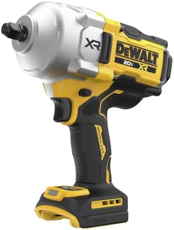 DEWALT 20V MAX Cordless Impact Wrench, 1/2" Hog Ring, High Torque, Brushless, Bare Tool Only (DCF961B)