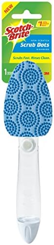 Scotch-Brite Scrub Dots Sponge Refill Dishwand, 1 Count (Pack of 1), Assorted