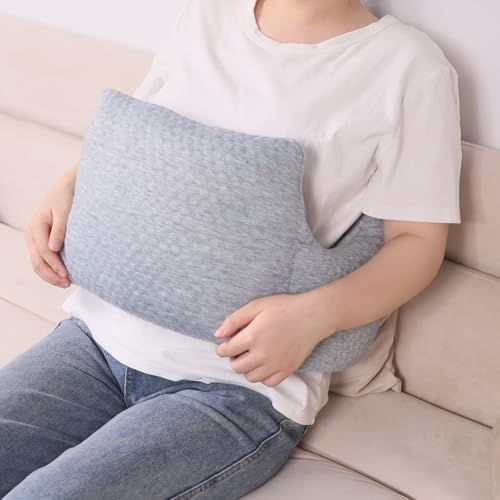 Hysterectomy Recovery Pillow, Post-Surgery Cushion for Abdomen C-Section Tummy Tuck Lumpectomy Myomectomy Patients Must Haves Abdominal Pillow with Pocket