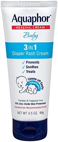 AQUAPHOR DIAPER RASH CREAM HEALING 3.5Z