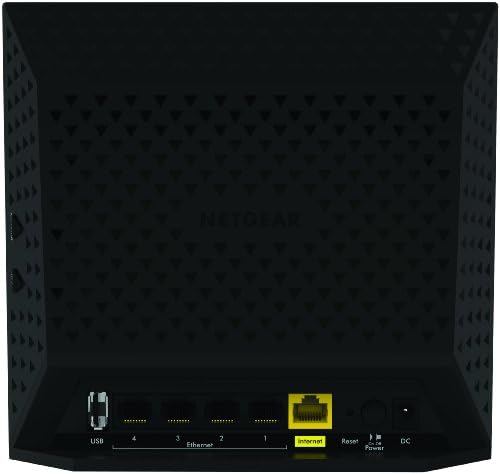 NETGEAR AC1200 Dual Band Wi-Fi Router Fast Ethernet w/USB 2.0 (R6100-100PAS)
