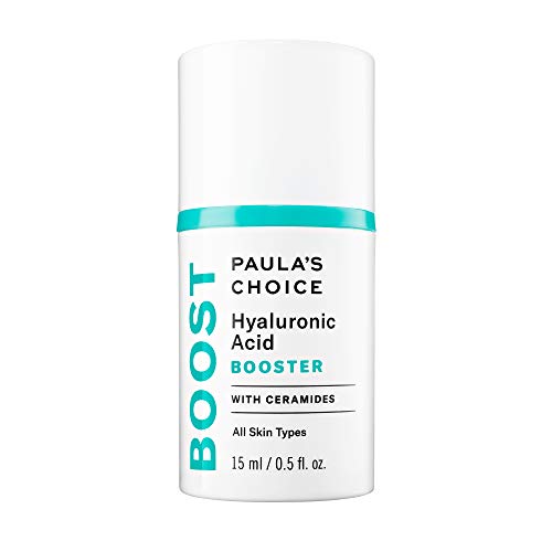 Paula's Choice BOOST Hyaluronic Acid Booster with Ceramides for Lightweight Deep Hydration, Concentrated Serum, 0.5 Fl Oz
