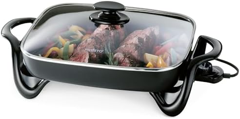 Presto 06852 16-Inch Electric Skillet with Glass Cover