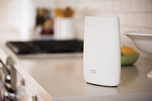 NETGEAR Orbi Router Whole Home Mesh WiFi System - Tri-band WiFi Router. Up to 2,500sqft of WiFi Coverage, AC3000 (RBR50) (Renewed)
