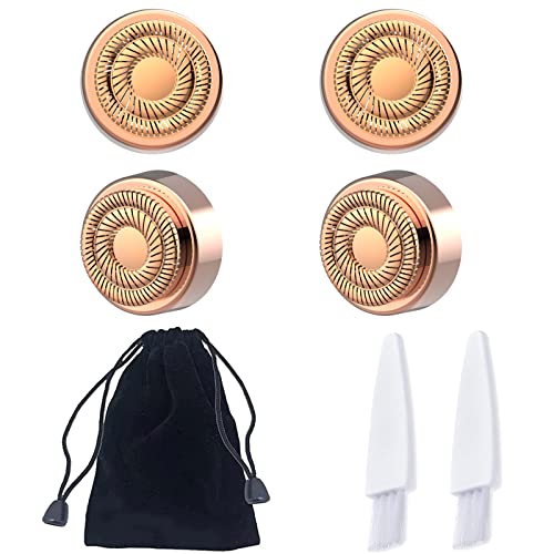 4PCS LinMei Replacement Heads Compatible for GEN 2 Finishing Touch Flawless Women's Painless Hair Remover