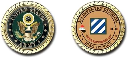 3rd Infantry Division Iraq Service Challenge Coin