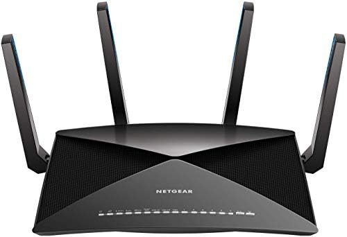 NETGEAR R9000-100NAR Nighthawk X10 AD7200 802.11ac/ad Quad-Stream WiFi Router - Certified Refurbished