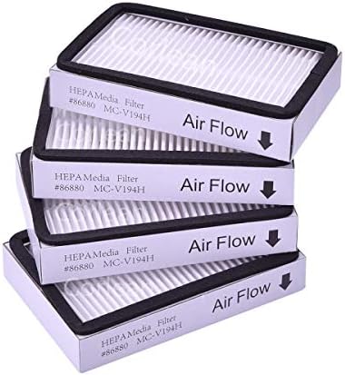 4-Pack - Kenmore EF-2 86880 Exhaust Vacuum HEPA Filters. Compare to Replace Sears Kenmore Part # 20-86880 (86880), 40320, EF2, 610445. Also Replaces Panasonic MC-V194H.