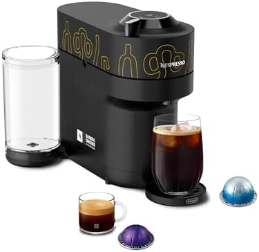 Nespresso Vertuo Pop+ Coffee and Espresso Maker by De'Longhi, Samra Origins by The Weeknd Vertuo Buna Yellow