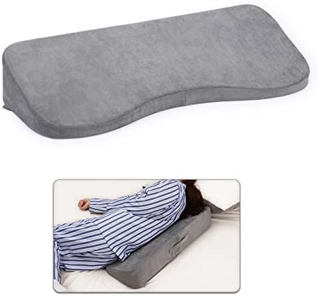 TANYOO Long Wedges for Bed Positioning Pillow for After Surgery Curved Shaped Medical Wedge Pillows for Seniors to Prevent Bed Sore and Improve Healing Process No-Slip Bottom Height 5 Inch