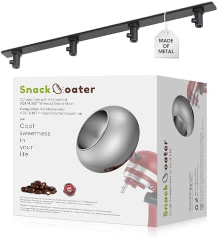 Aieve Snack Coater and Stand Mixer Attachment Holders Compatible with KitchenAid Mixer