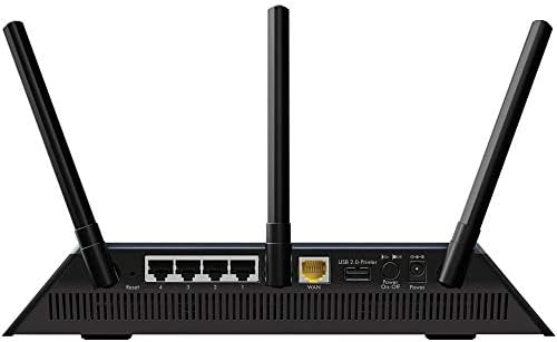 Netgear R6400 AC1750 Smart Wi-Fi Router (R6400-100NAS) Black - New (Renewed)